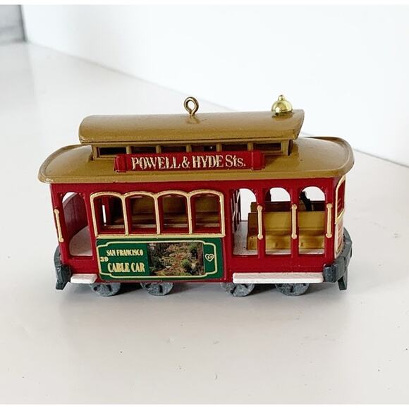 Christmas Ornaments Trains Mixed Lot of 6 Kurt Adler Hallmark National Rennoc - Picture 5 of 7